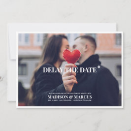 Verzögern Sie das Datum der benutzerdefinierten Fo Save The Date
