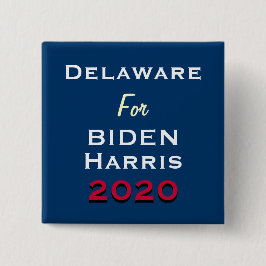VERZÖGERUNG FÜR BIDEN HARRIS 2020-Kampagnenschaltf Button