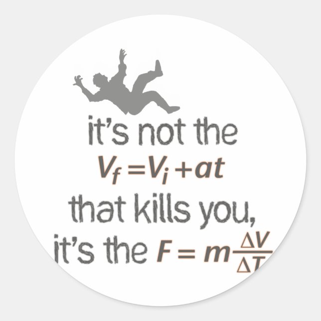 Verzögerung Runder Aufkleber (Vorderseite)