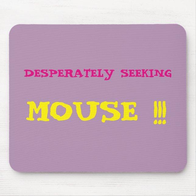 Verzweifelt nach Maus suchen!!! Mousepad (Vorne)