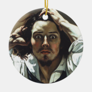 verzweifelter Mensch Keramikornament