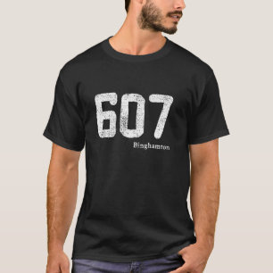 Verzweifelter Vorwahl 607 Binghamton, New York T-Shirt