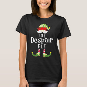 Verzweiflungs-Elfen-Gruppen-Weihnachts-Pyjama-Part T-Shirt