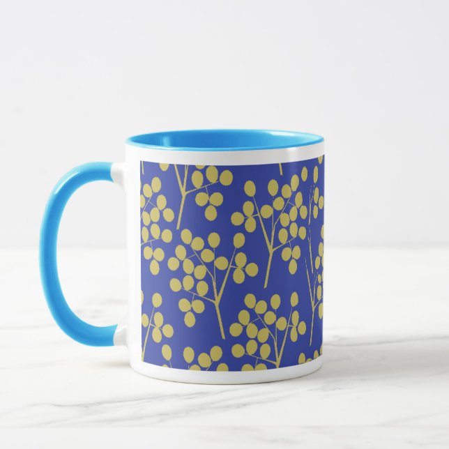 Verzweigung und Blätter Tasse (Links)