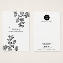 Verzweigungen Design Earring Display Card