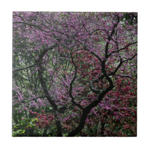 Verzweigungen und Blüten Fliese