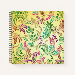 Verzweigungsmuster Design-444555 Notizbuch