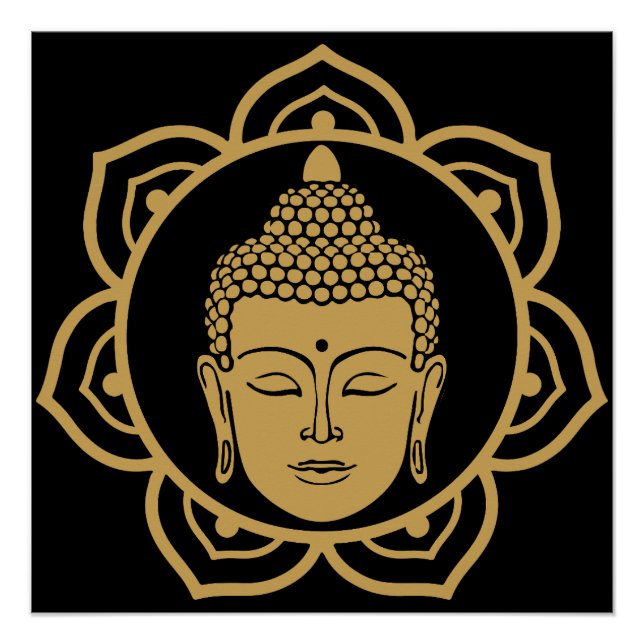 Vesak Buddha Buddha Purnima Buddha Day Poster (Vorderseite)