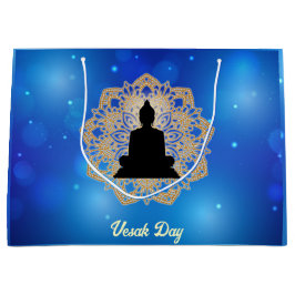 Vesak Day Buddha und Mandala Vaisakha Purnima Große Geschenktüte