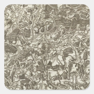 Vesoul Quadratischer Aufkleber