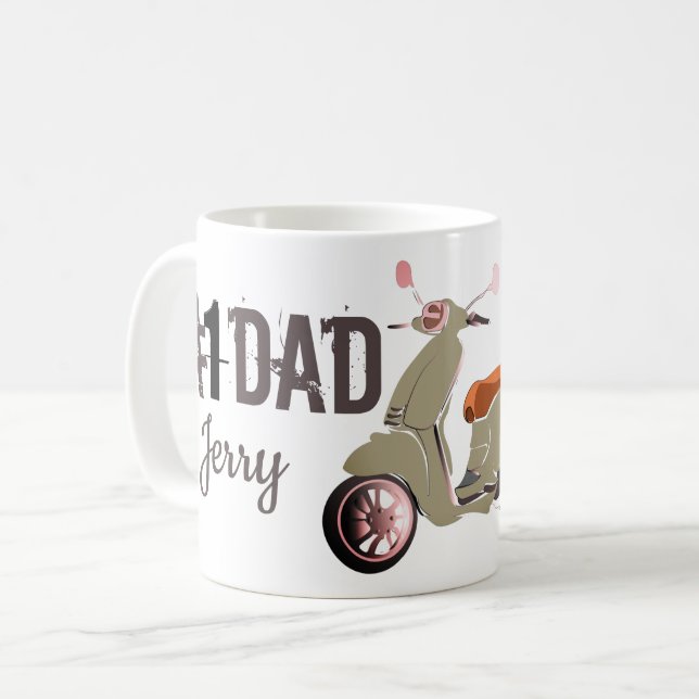 Vespa Kaffeetasse (Vorderseite Links)