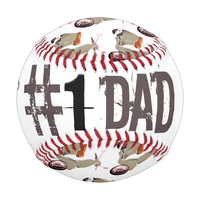 Vespa/Scooter #1 Vater +Namen Baseball (Rückseite)