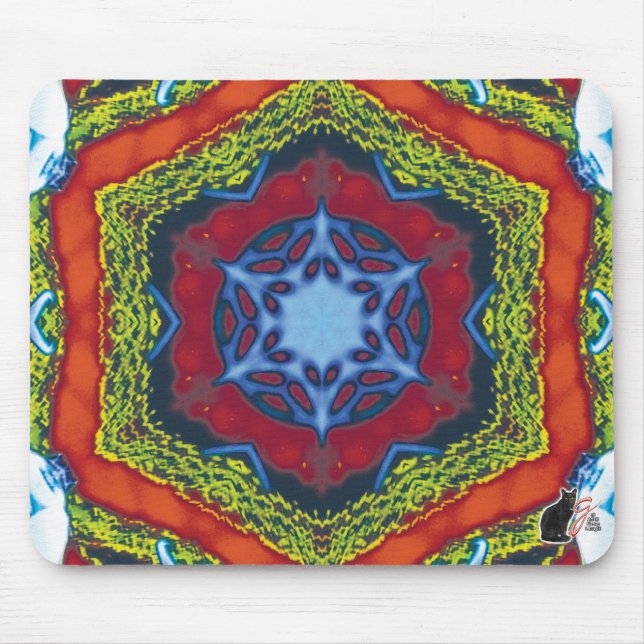Vesper Kaleidoskop Mousepad (Vorne)