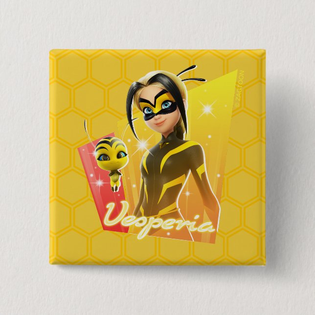 Vesperia & Pollen Button (Vorderseite)