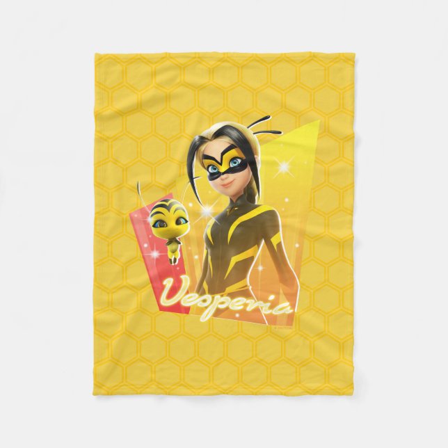 Vesperia & Pollen Fleecedecke (Vorderseite)