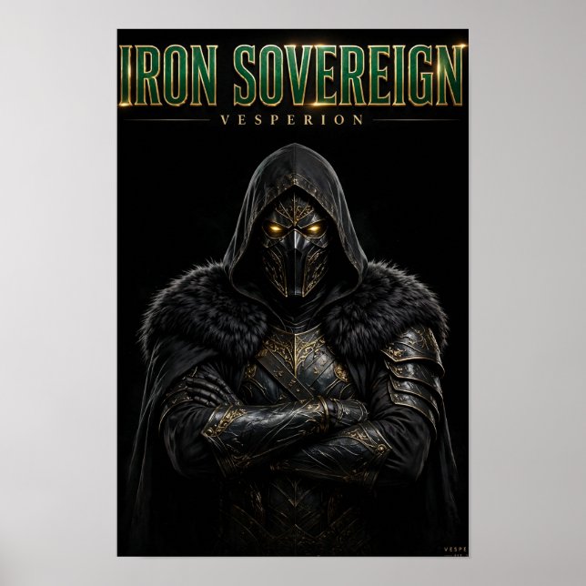 Vesperion — Eisener Souverän Poster (Vorne)
