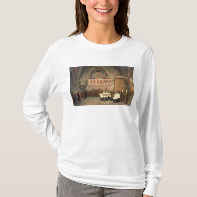Vespers in der Franziskus-Kirche T-Shirt (Vorderseite)