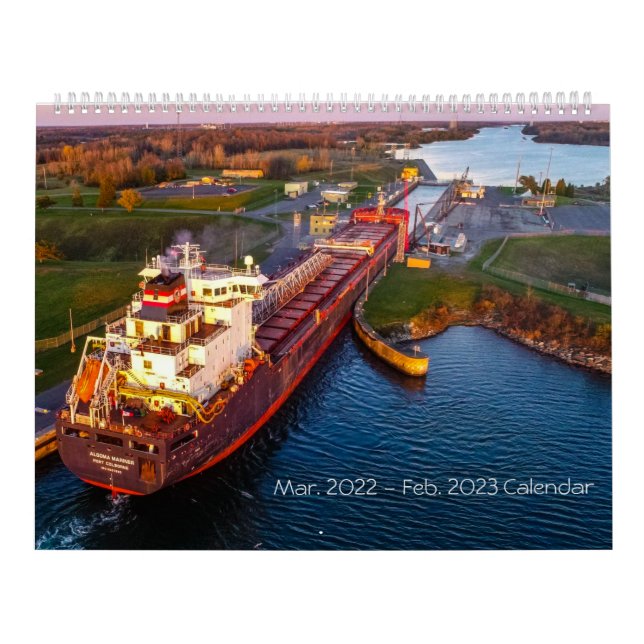 Vessels Calendar: March 2022 - February 2023 Kalender (Titelbild)
