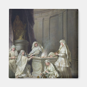 Vestal-Jungfrauen, 1727 Magnet