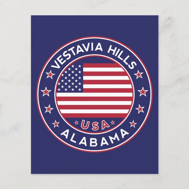 Vestavia Hills, Alabama Flyer (Vorne)