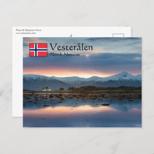 Vesterinseln Norwegen Postkarte