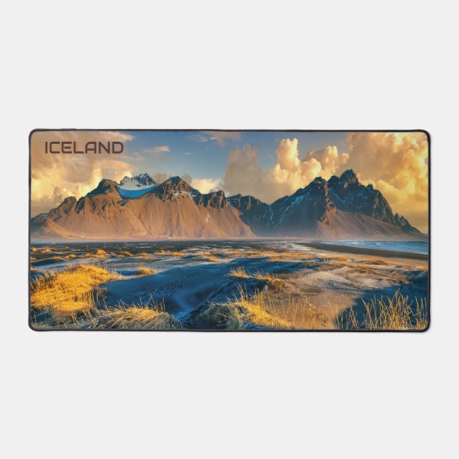 Vestrahorn Mountains, Island Schreibtischunterlage (Vorderseite)
