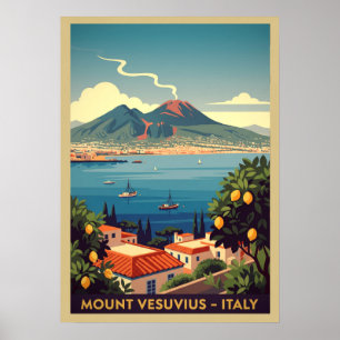 Vesuv Italien V03 Poster