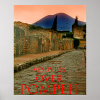 Vesuv über Pompeii