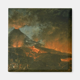 Vesuvius Eruption Magnet