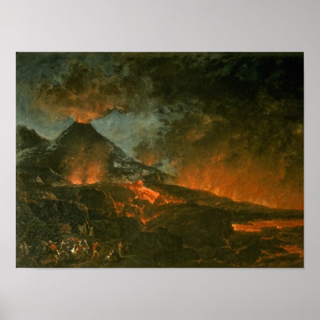 Vesuvius Eruption Poster (Vorne)