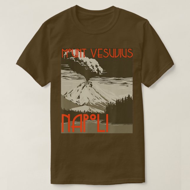 Vesuvius Souvenir T-Shirt (Design vorne)