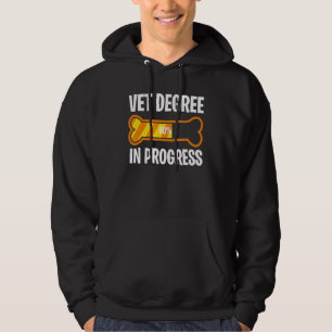 Vet Degree in Progress Future Veterinary Vet Tec Hoodie