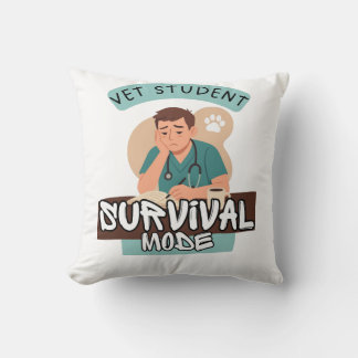 Vet Student Survival Mode – Vet Student Design Kissen