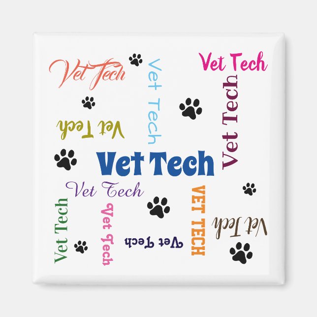 Vet Tech Magnet (Vorne)