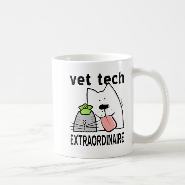 vet+tech vet+tech+geschenke vet+tech+gear Veterinä Kaffeetasse (Rechts)