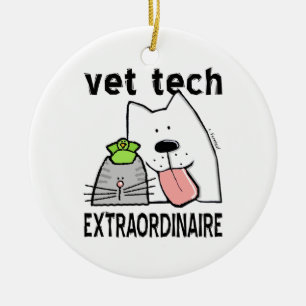 vet+tech vet+tech+geschenke vet+tech+gear Veterinä Keramikornament