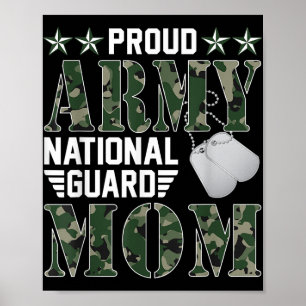 Vete, Militär-Familie der Mama der Proud-Armee Poster