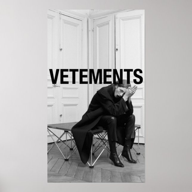 Vetements Poster (Vorne)