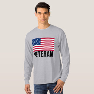 VETERA PATRIOTISCHE MILITÄRISCHE T - SHIRT T-SHIRT