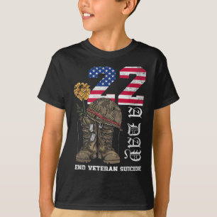 Veteran 22 am Tag nimmt ihr Leben Ende Veteran Sui T-Shirt
