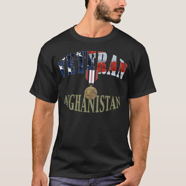 VETERAN ~ Afghanistan T-Shirt (Vorderseite)