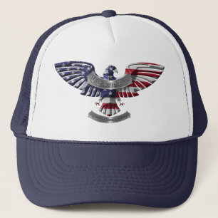 Veteran American Eagle "Stolz, gedient zu haben" Truckerkappe