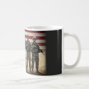 Veteran Brüder Militärische Bruderschaft Patriotis Kaffeetasse