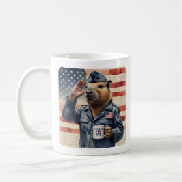 Veteran Capybara Coffee Mug Set Kaffeetasse