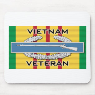 Veteran CIB Vietnam Mousepad