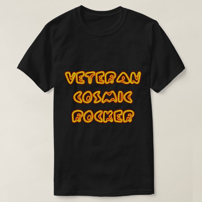 Veteran Cosmic Rocker T-Shirt (Design vorne)