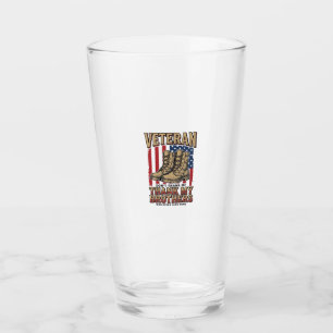 Veteran Danke Meinen Brüdern Vintage Military Shir Glas