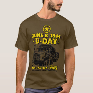 Veteran Day Days M34 Truck T-Shirt