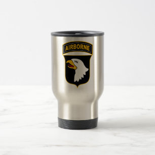 Veteran der 101. Luftlandedivision Reisebecher