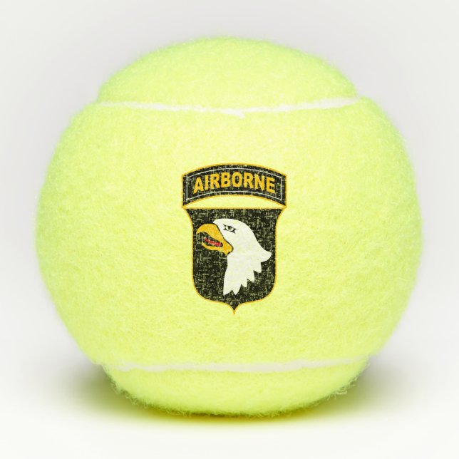 Veteran der 101. Luftlandedivision Tennisbälle (Vorderseite)